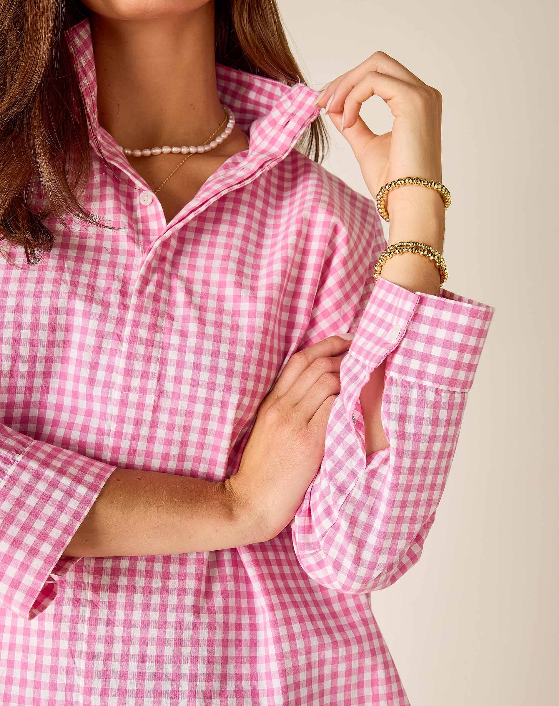 Emerson Pop up Collar Top