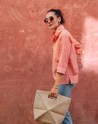 Emerson Pop up Collar Top