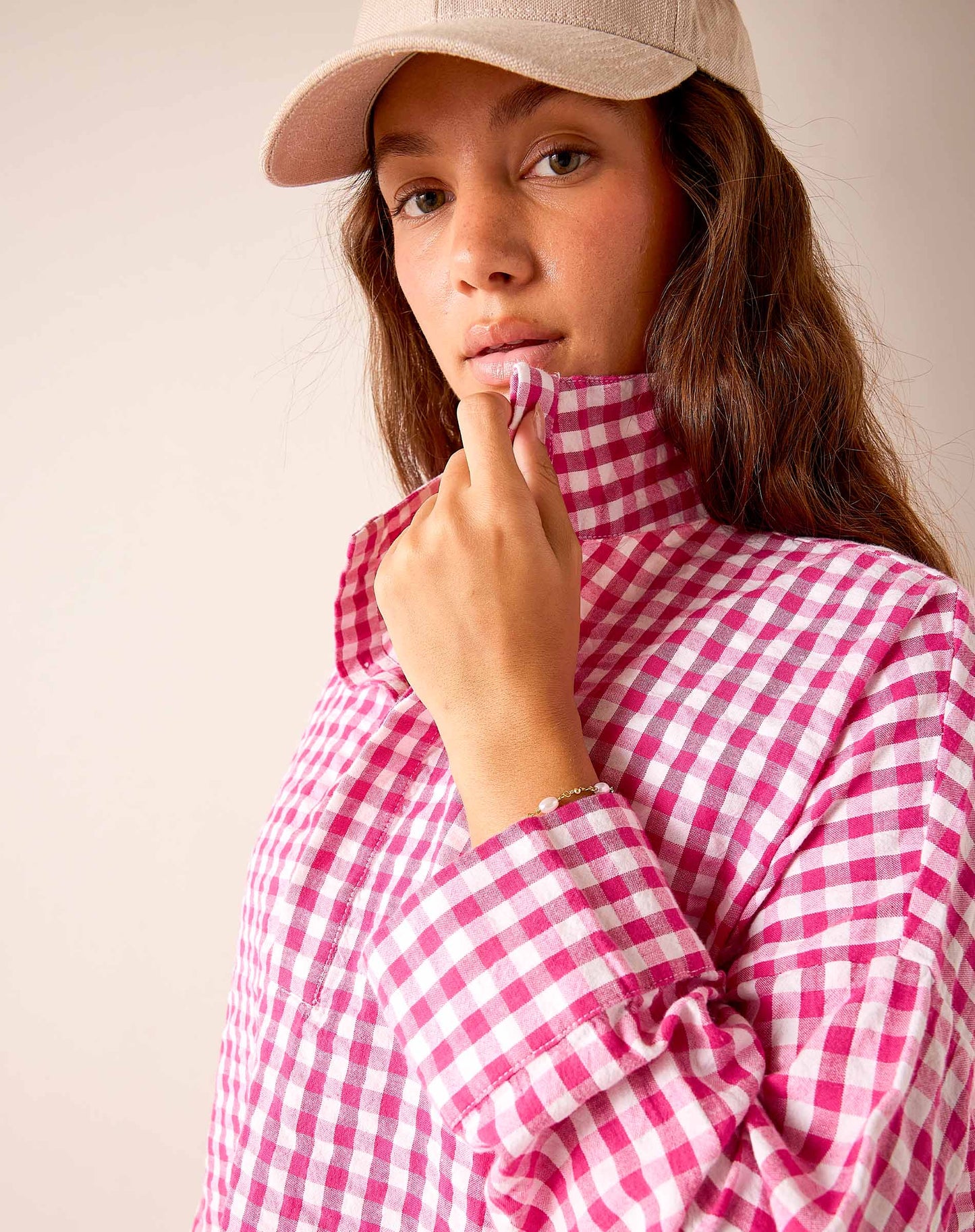 Emerson Pop up Collar Top