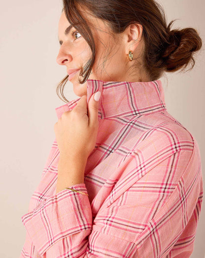 Emerson Pop up Collar Top