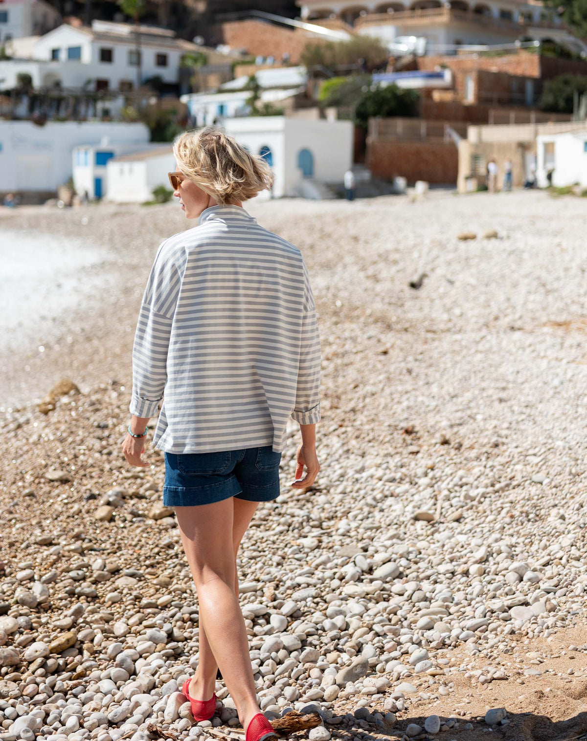 Emerson Pop up Collar Top