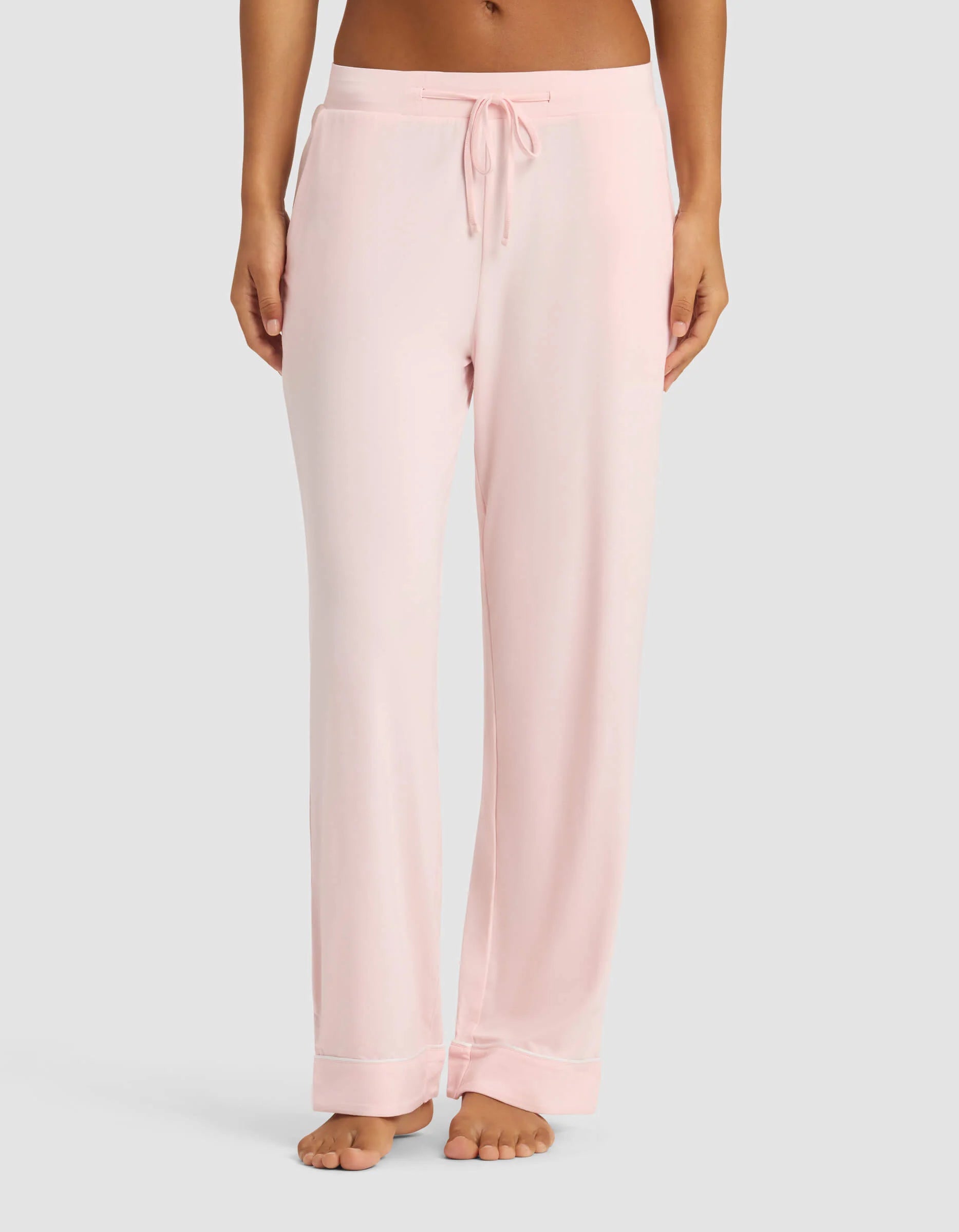 Women'S Bamboo Stretch-Knit Long Sleeve Pajama Set