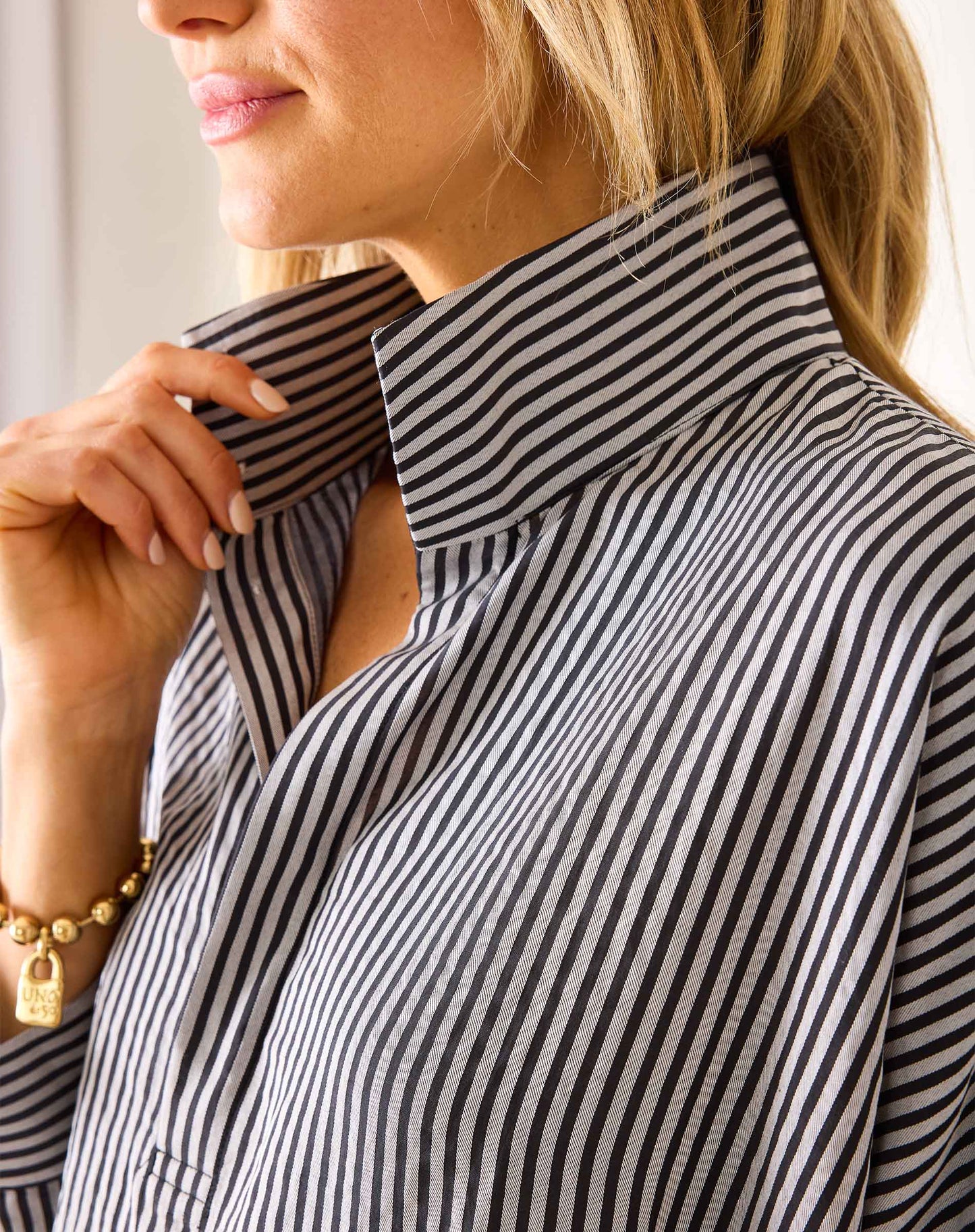 Emerson Pop up Collar Top