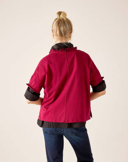 Amelia Ruffle Tee