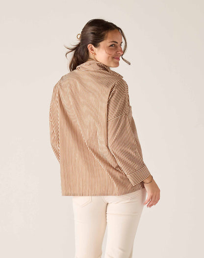 Emerson Pop up Collar Top