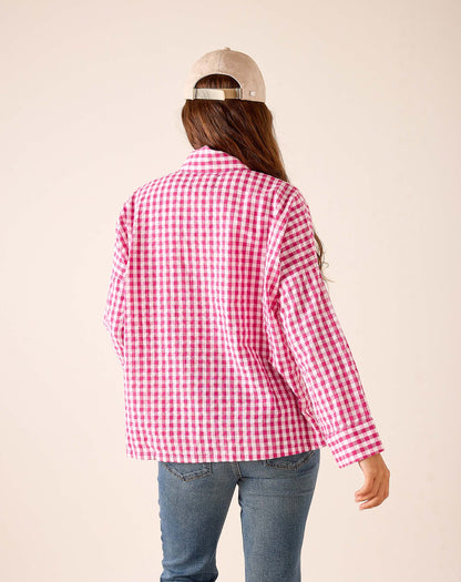 Emerson Pop up Collar Top