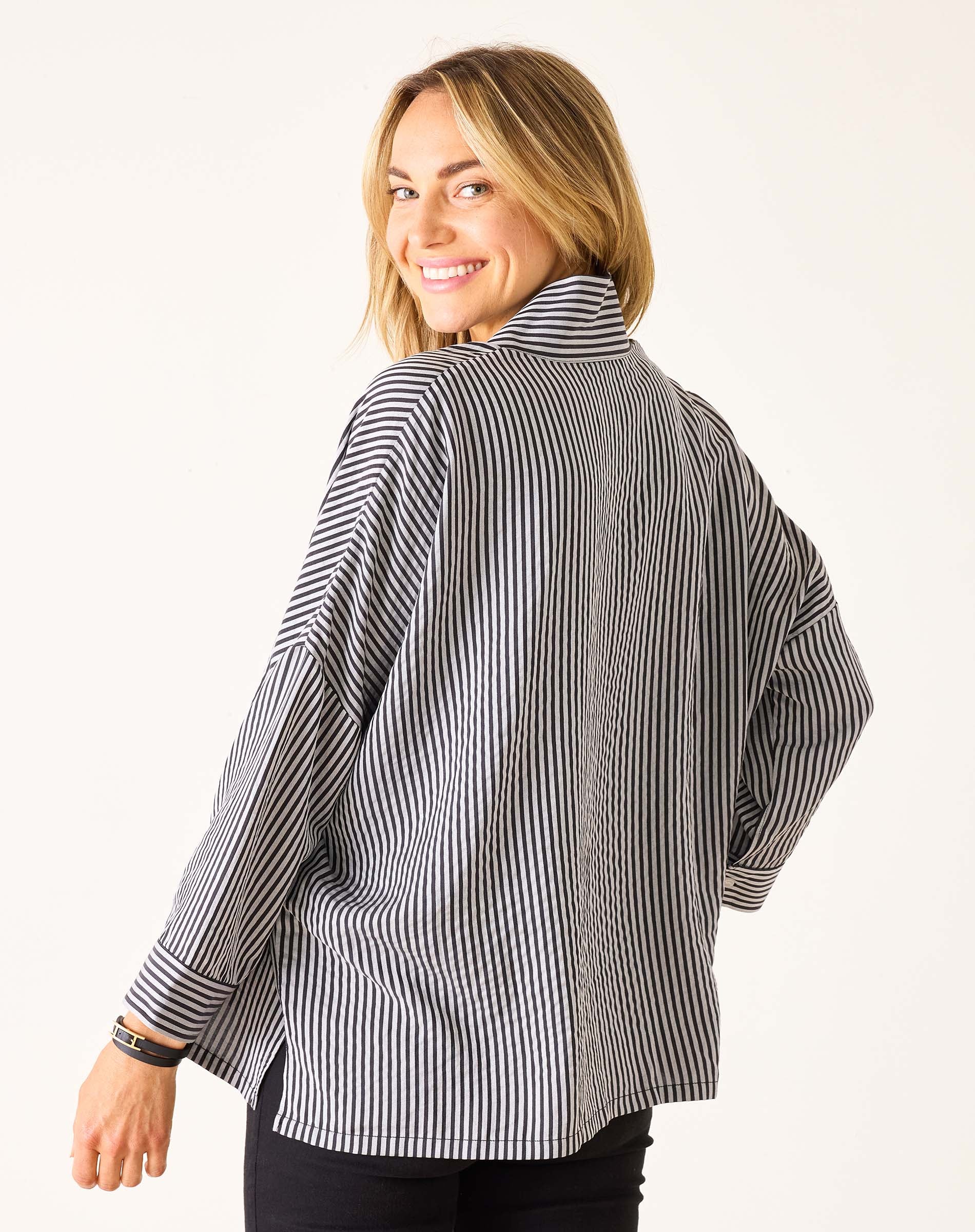 Emerson Pop up Collar Top