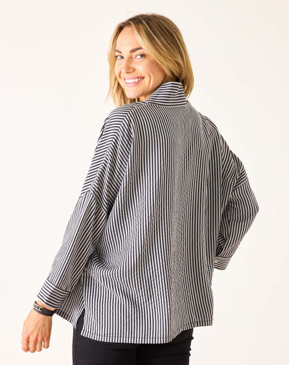 Emerson Pop up Collar Top