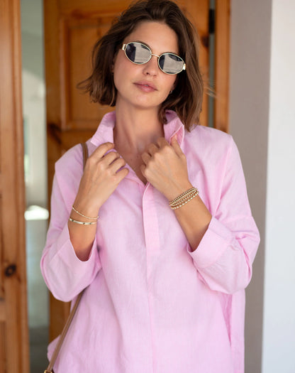 Emerson Pop up Collar Top