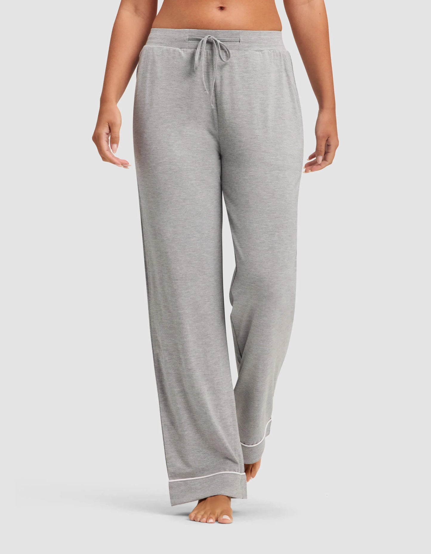 Women'S Bamboo Stretch-Knit Long Sleeve Pajama Set