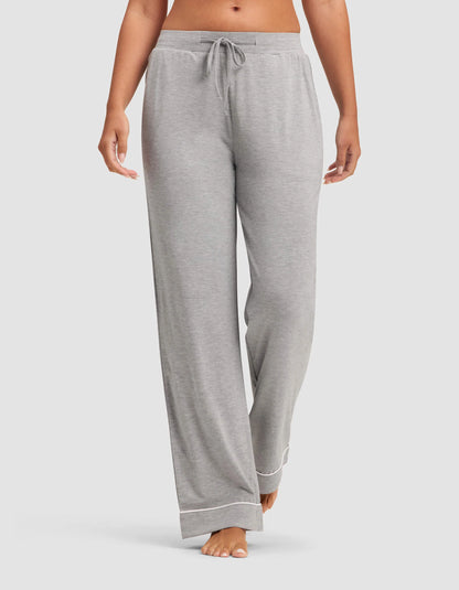 Women'S Bamboo Stretch-Knit Long Sleeve Pajama Set