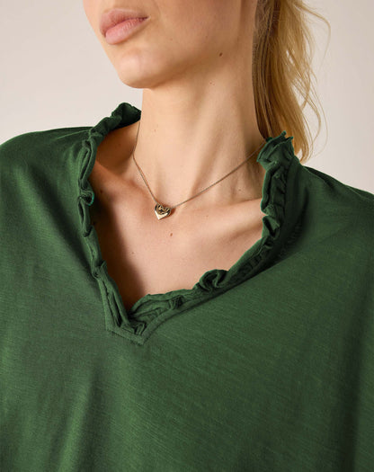 Amelia Ruffle Tee