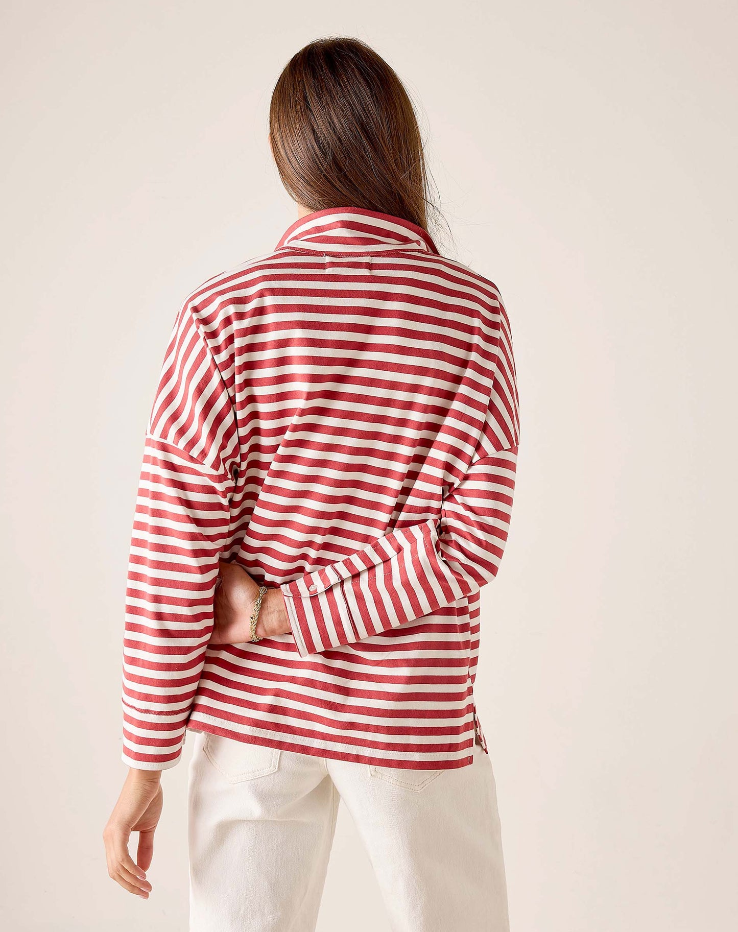 Emerson Pop up Collar Top