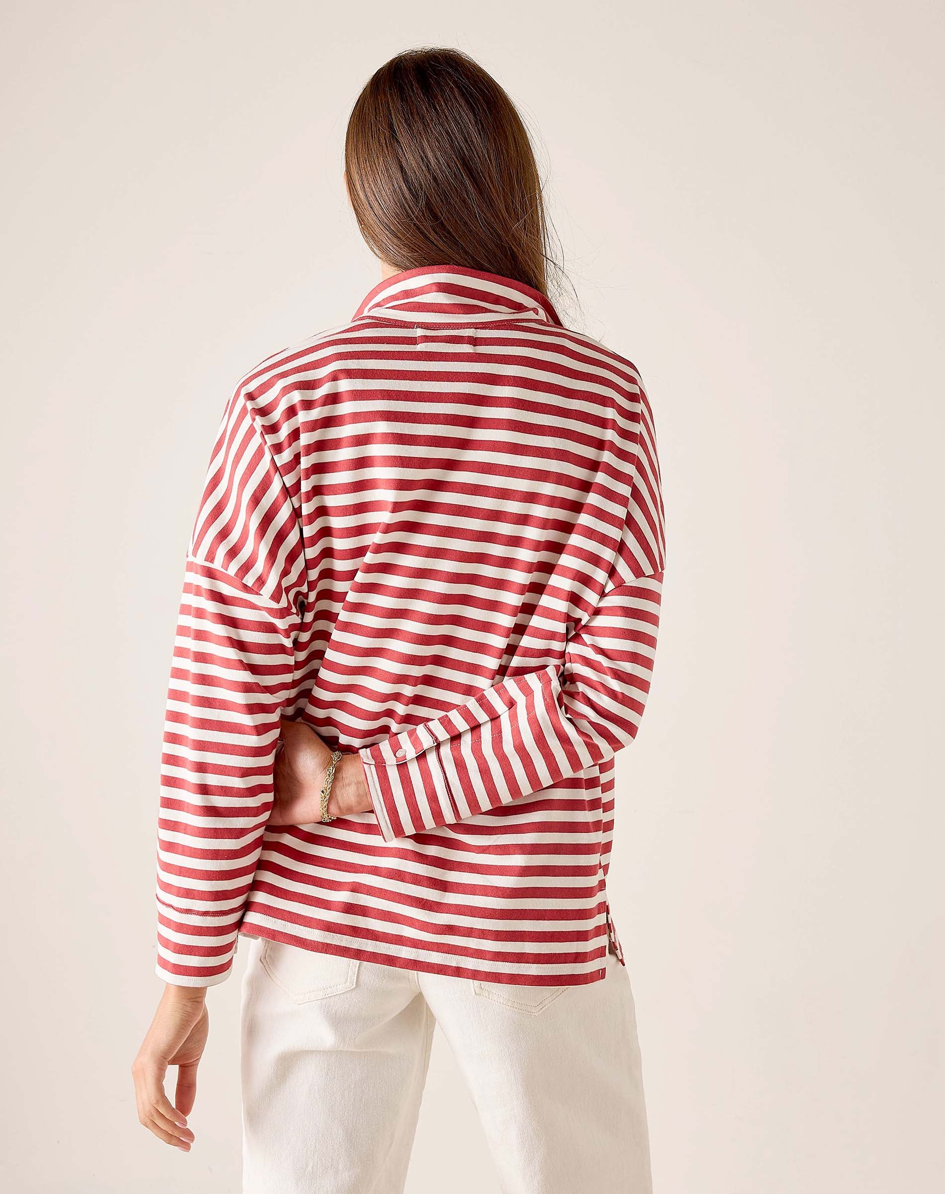 Emerson Pop up Collar Top
