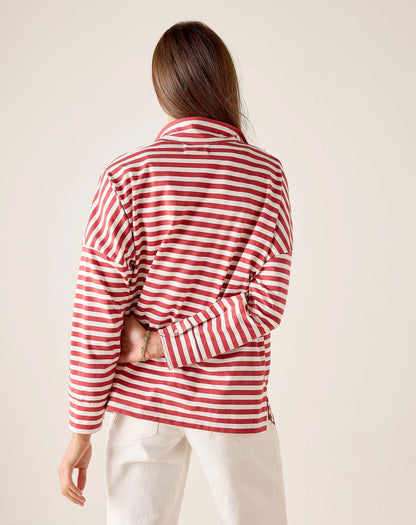 Emerson Pop up Collar Top