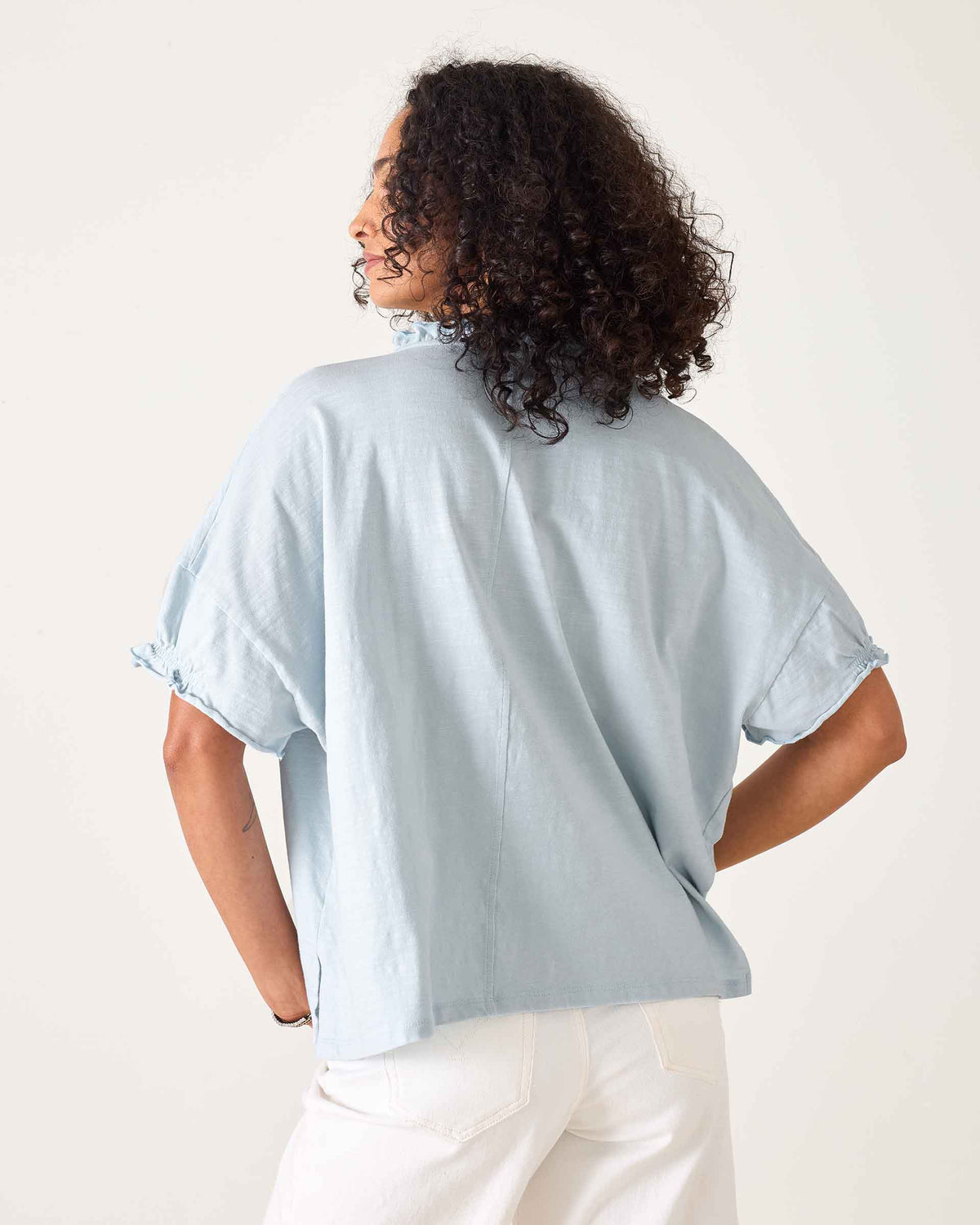 Amelia Ruffle Tee