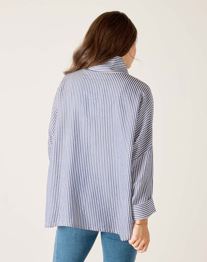 Emerson Pop up Collar Top