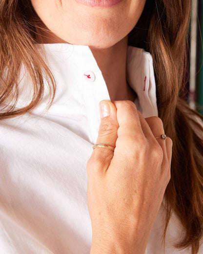Emerson Pop up Collar Top