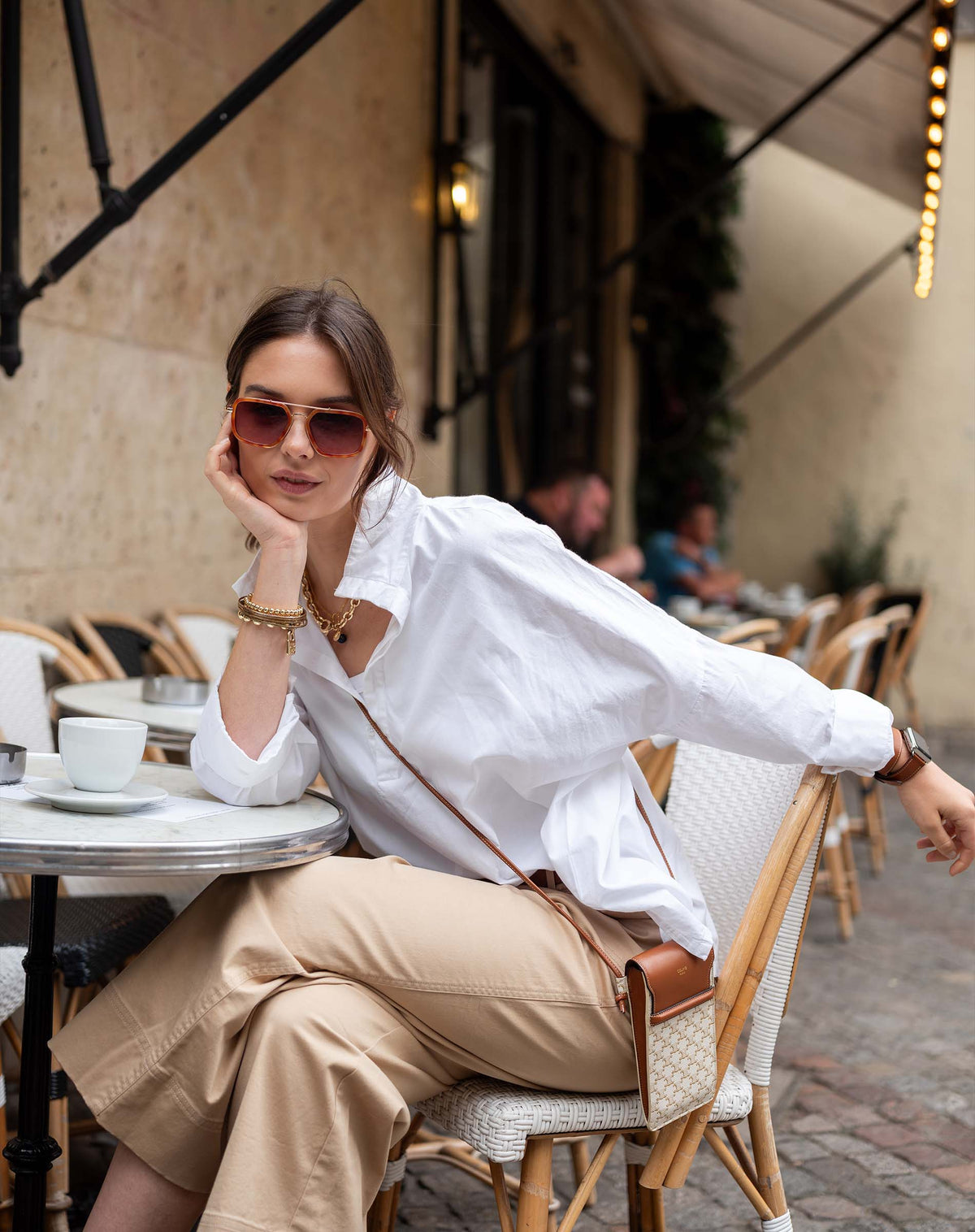 Emerson Pop up Collar Top