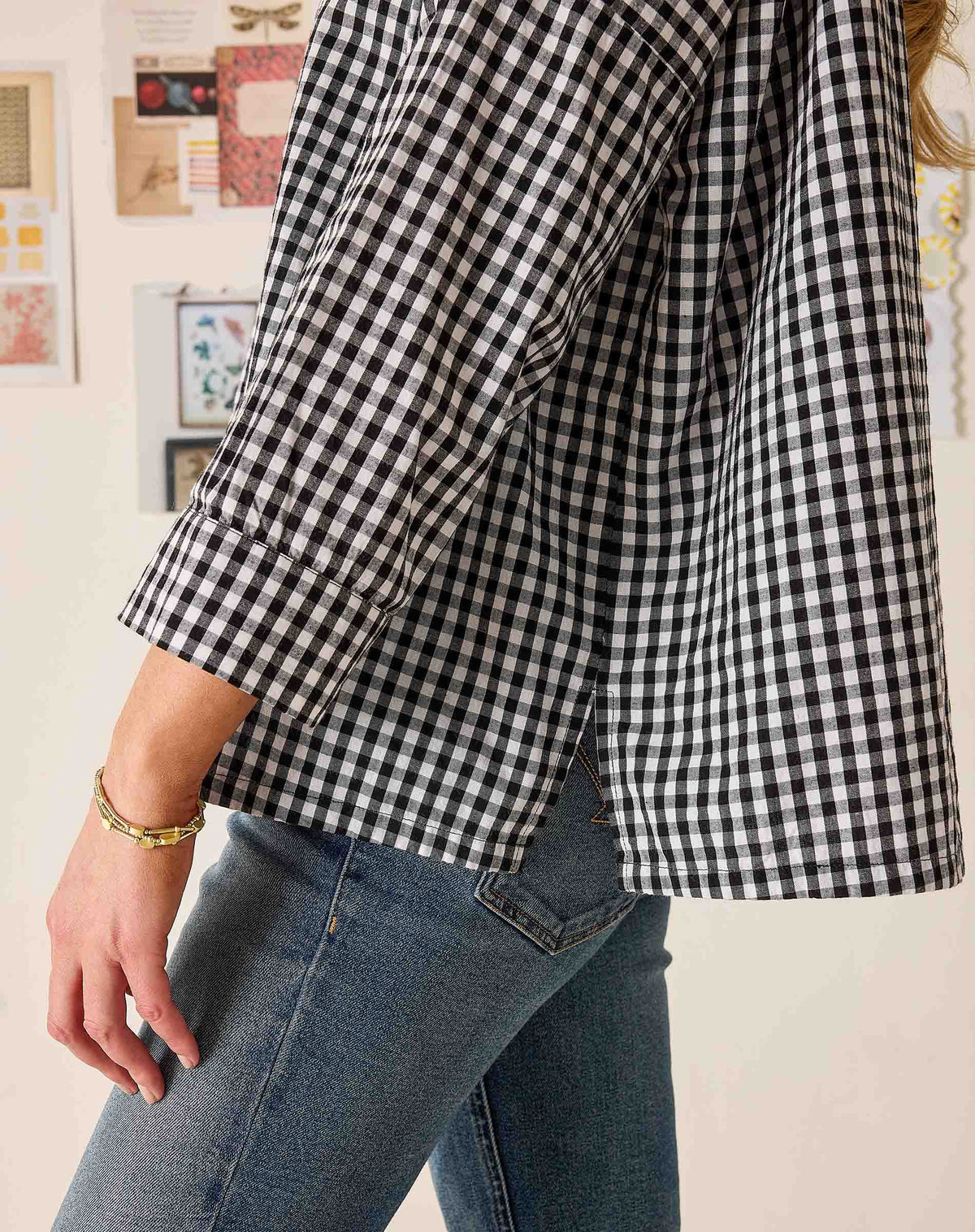 Emerson Pop up Collar Top