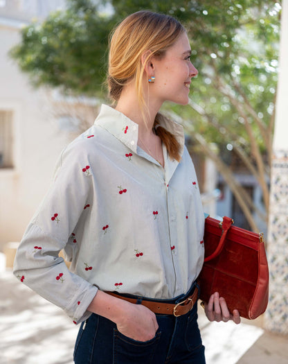 Emerson Pop up Collar Top