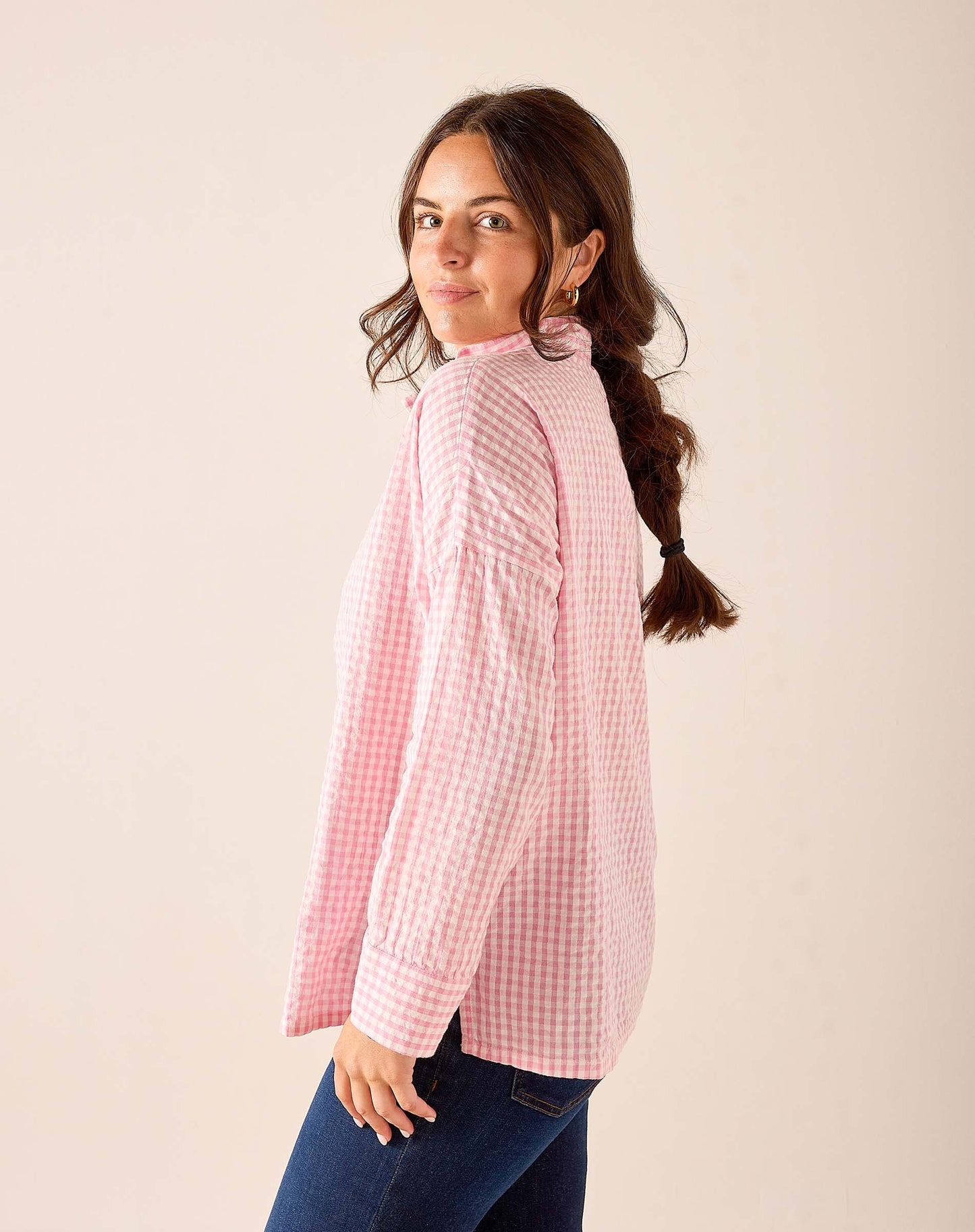 Emerson Pop up Collar Top