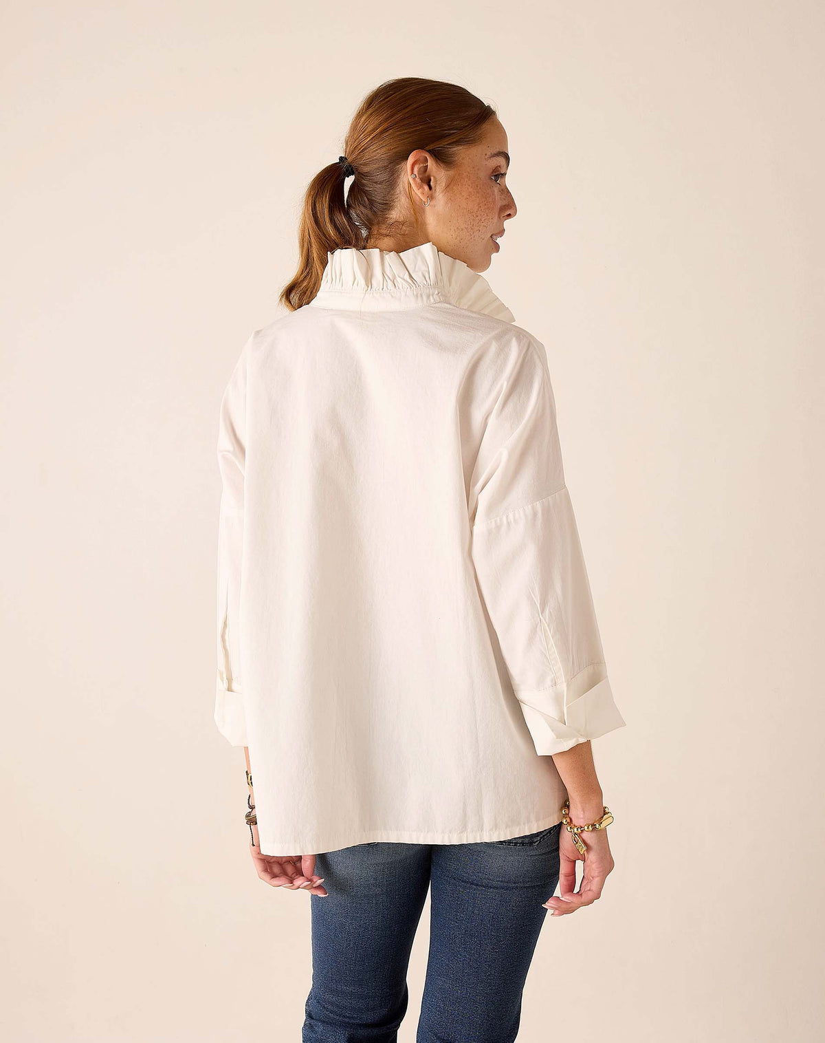 Emerson Pop up Collar Top
