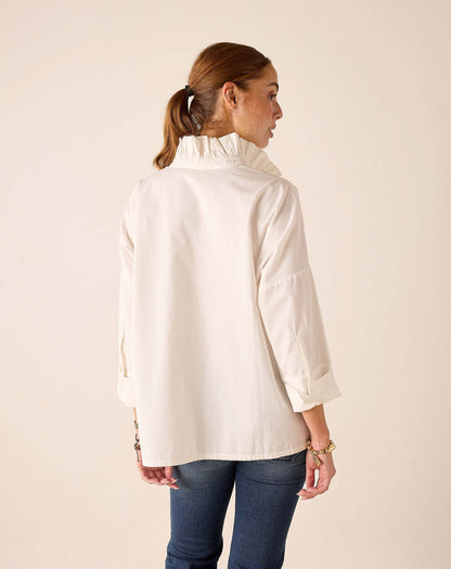 Emerson Pop up Collar Top