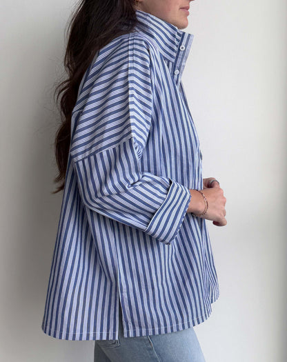 Emerson Pop up Collar Top