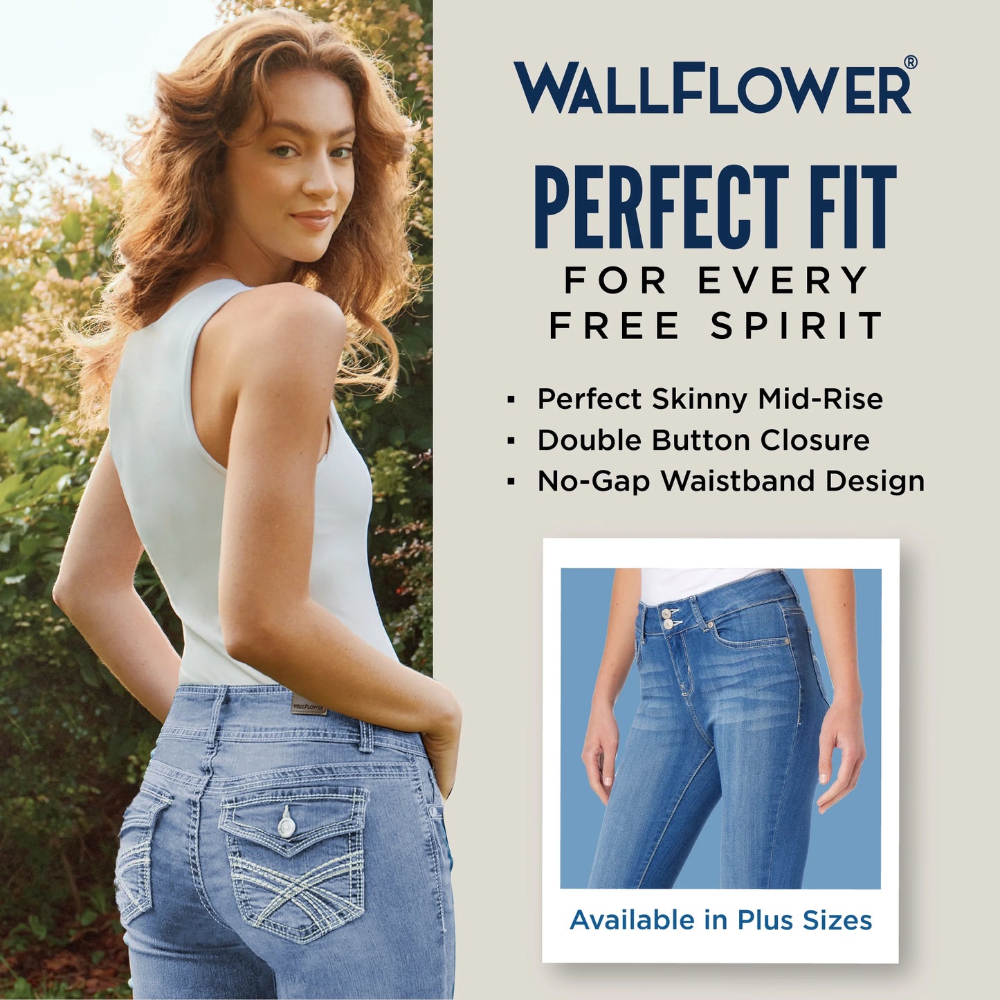Women'S Ultra Skinny Mid-Rise Insta Soft Juniors Jeans (Standard and Plus)
