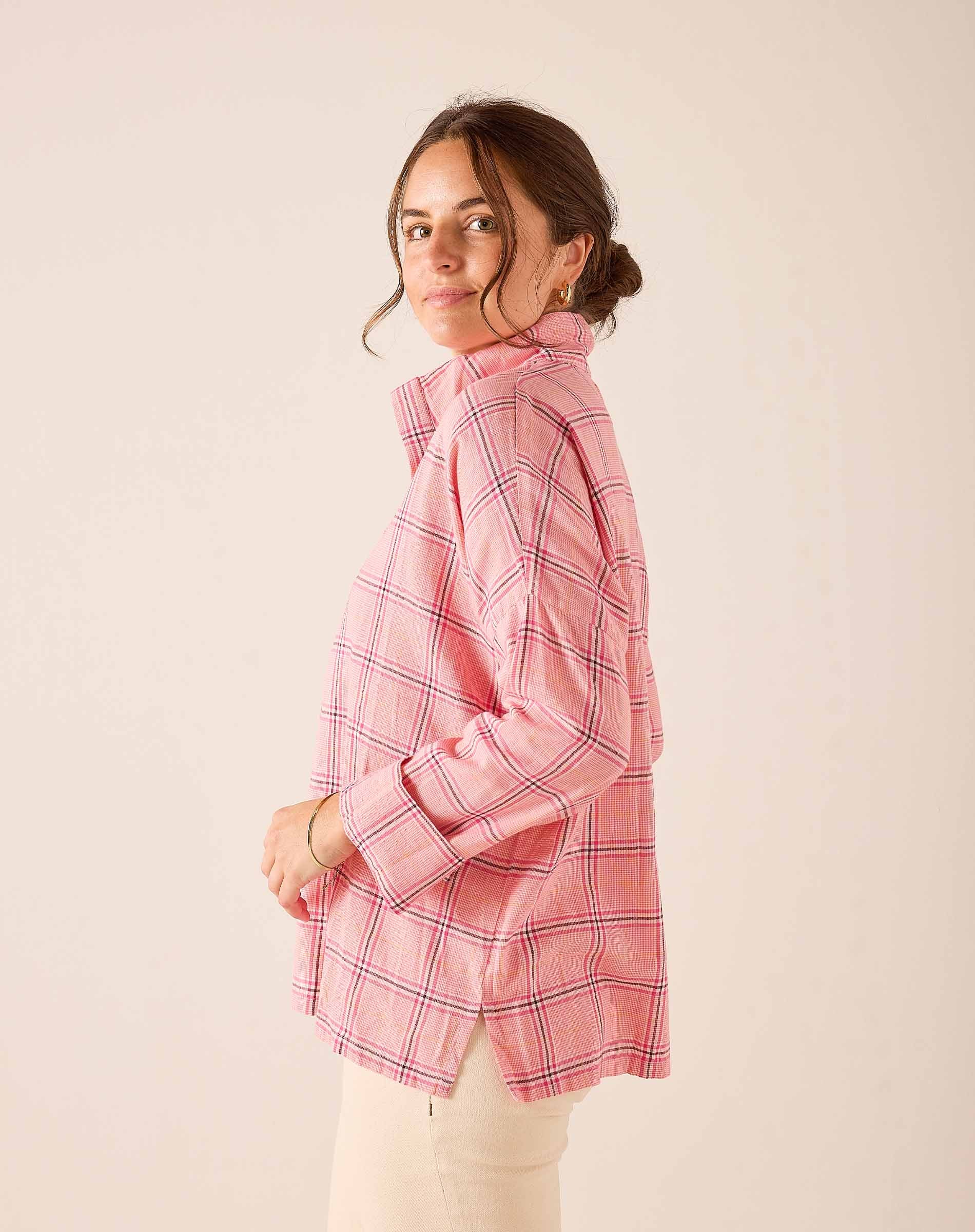 Emerson Pop up Collar Top