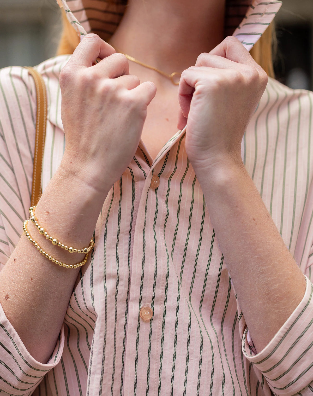 Emerson Pop up Collar Top
