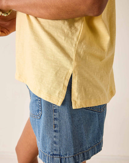 Amelia Ruffle Tee