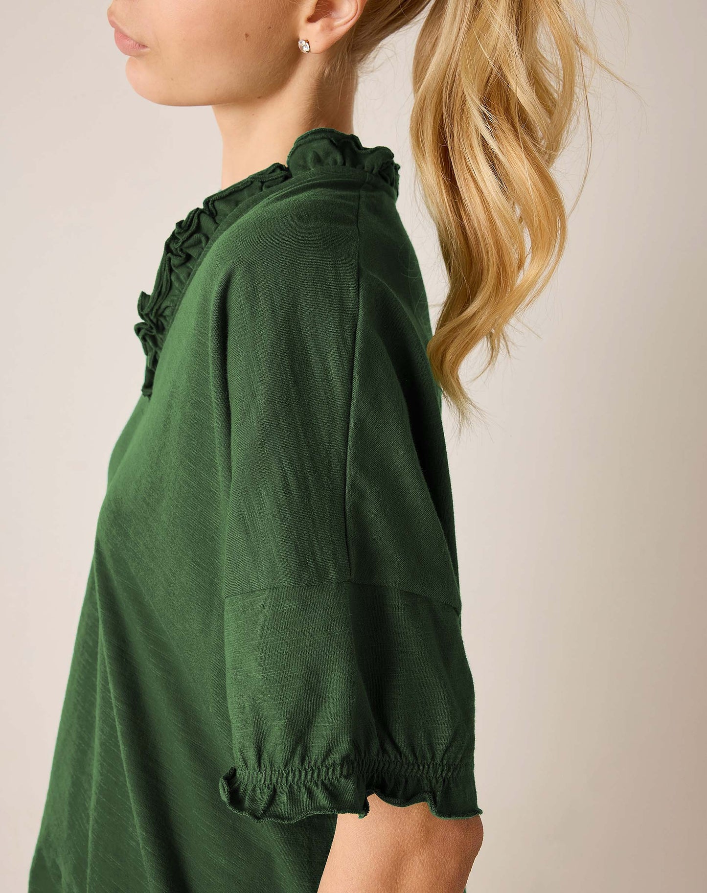 Amelia Ruffle Tee