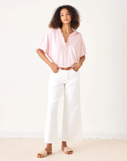 Amelia Ruffle Tee