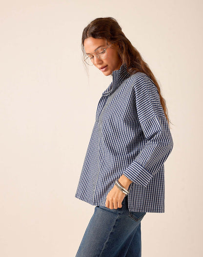 Emerson Pop up Collar Top