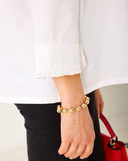 Emerson Pop up Collar Top