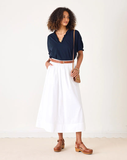 Amelia Ruffle Tee