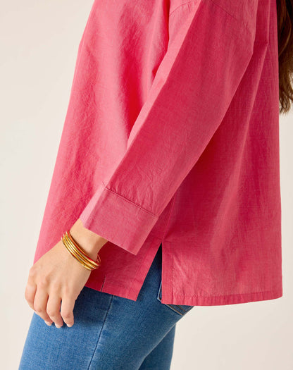 Emerson Pop up Collar Top