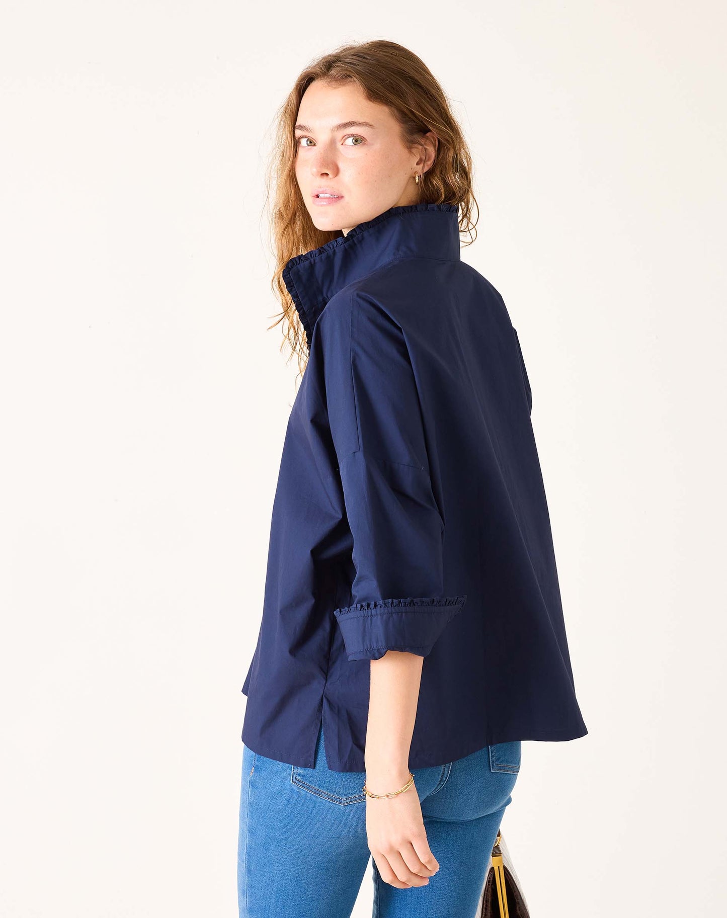 Emerson Pop up Collar Top