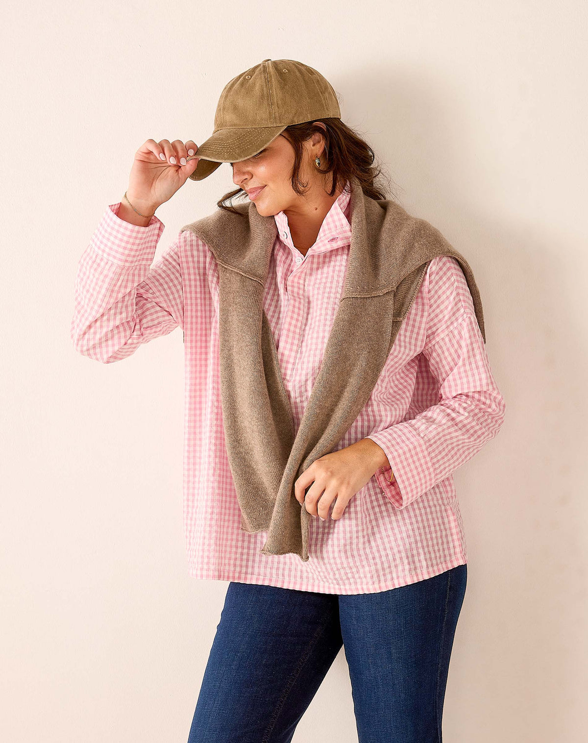 Emerson Pop up Collar Top