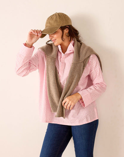 Emerson Pop up Collar Top